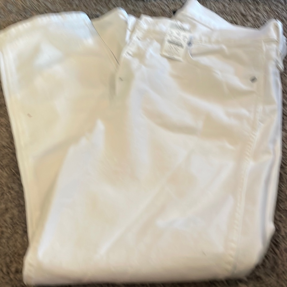 J Crew white jeans